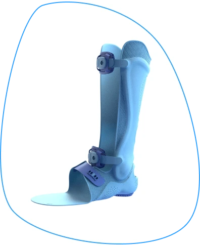 Solid Ankle Foot OrthosisKeep it simple, keep it classy, keep it fixed. Maintain both foot and ankle joint alignment just like you desire with modern, breathable and a veeery pretty SAFO from Ortheo3D.